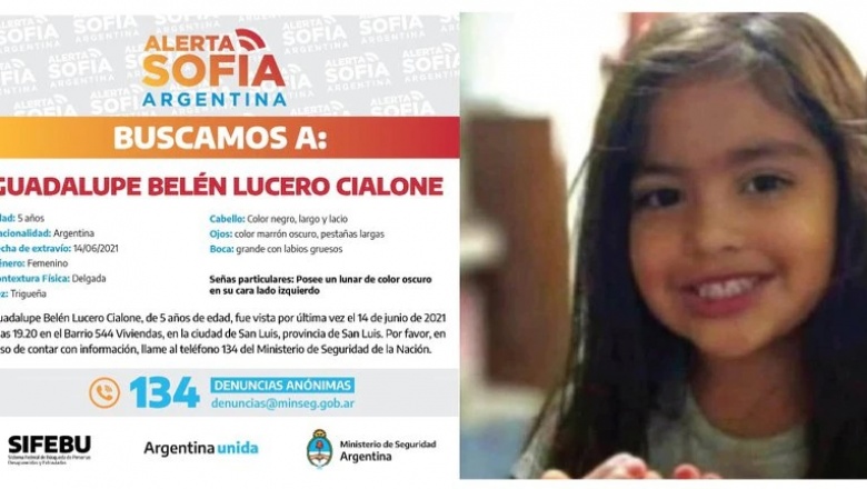 Búsqueda de Guadalupe: la Justicia investiga un posible ajuste de cuentas narco detrás de la desaparición de la nena en San Luis