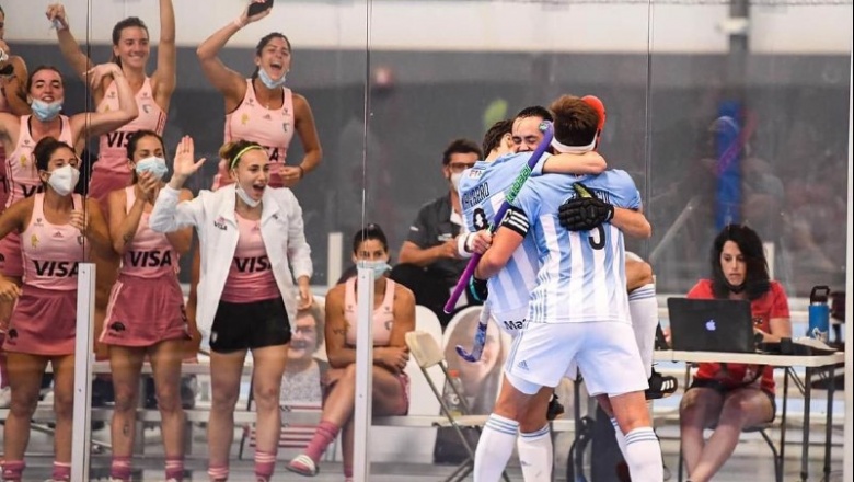 Gloriosa jornada para el Hockey Pista : Oro y bronce para Argentina