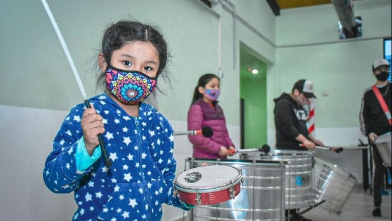 Gran convocatoria tuvo el Taller Municipal de Percusión