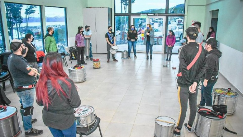 Gran convocatoria tuvo el Taller Municipal de Percusión