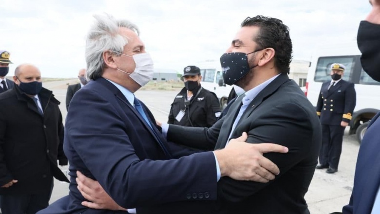 Anuncios del intendente Vuoto junto al presidente Alberto Fernández