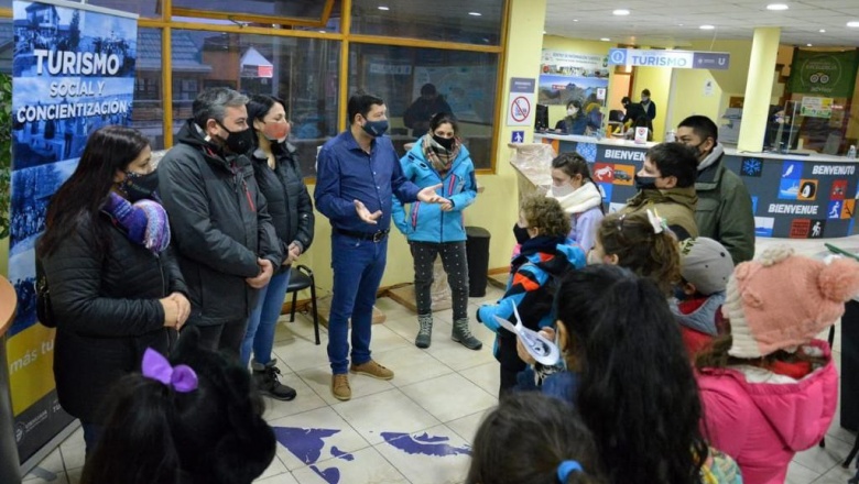 Turismo Social recibió al primer contingente de estudiantes de Tolhuin