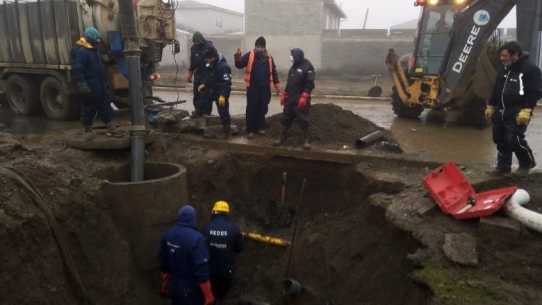 Repararon cloacas en Margen Sur