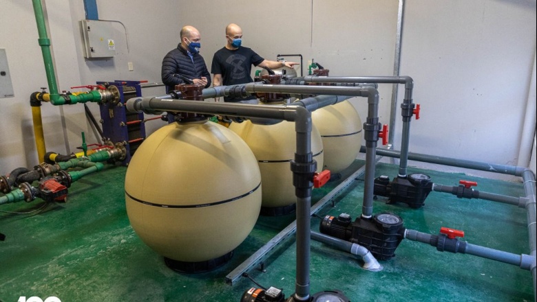 Nuevo equipamiento para el natatorio Eva Perón