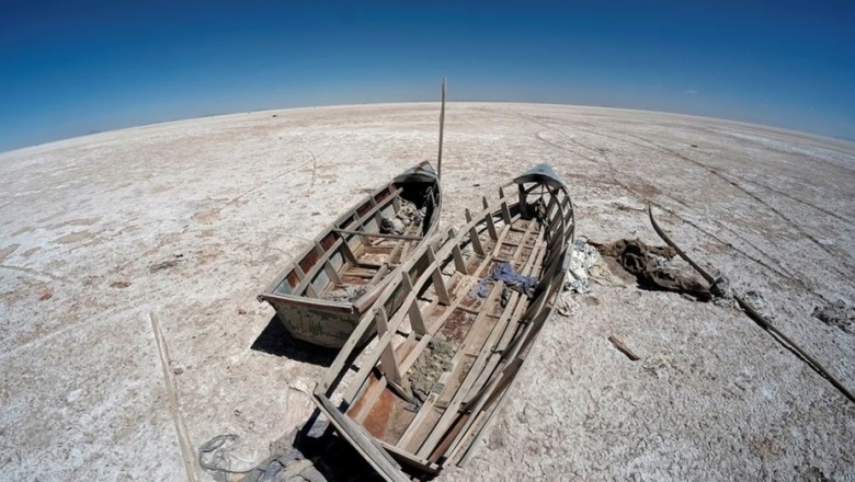 Impactante: El segundo lago más grande de Bolivia se convirtió en un desierto