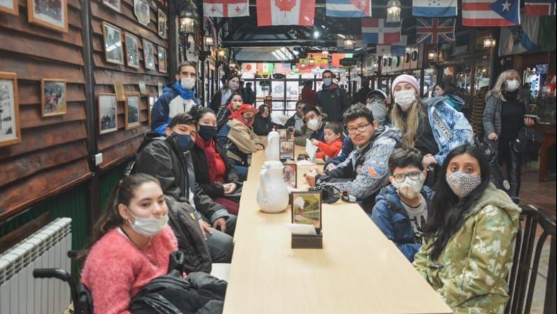 Turismo social: Los chicos del CAAD visitaron el Tren del Fin del Mundo