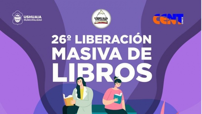 Liberación masiva de libros en el Paseo de las Rosas