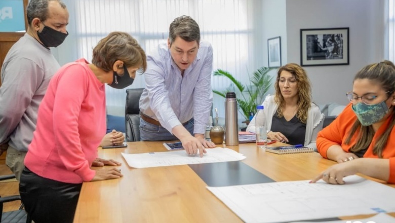 Martín Perez anunció la construcción de un Sum y un Centro de Atención Vecinal en Barrio Malvinas Argentinas