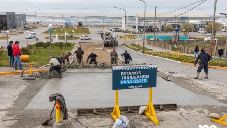 Avanza la repavimentación de calle Belgrano