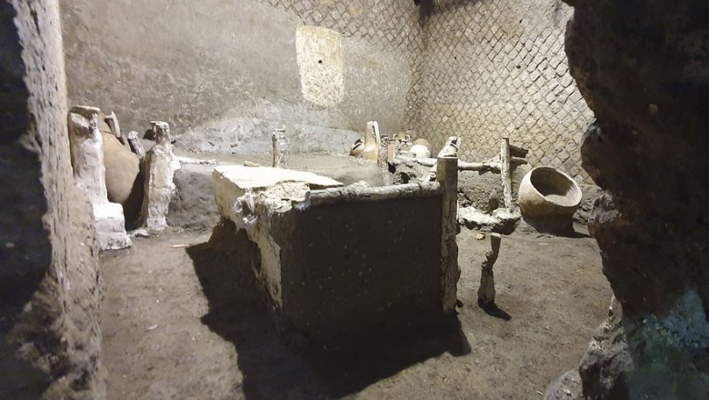 Hallazgo “extraordinario” en las ruinas de Pompeya: Descubren el cuarto de esclavos de una lujosa vivienda