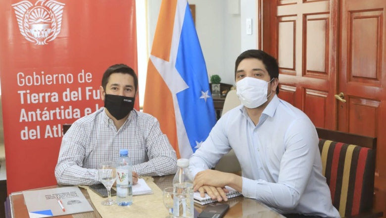 López y Federico Zapata mantuvieron una reunión de trabajo