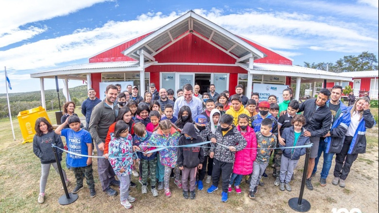 Martín Perez inauguró el "Centro Municipal de Campamento y Recreación"