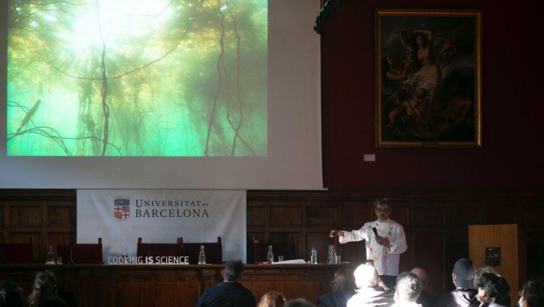 “El Mar está Feliz”: Lino Adillón llevó la defensa del Canal Beagle al Science and Cooking World Congress