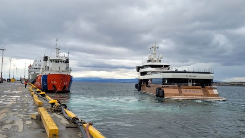 La Datcha. El barco de los 100 millones zarpó de Ushuaia con un ancla “de segunda mano” pero ofrece recompensa por la original