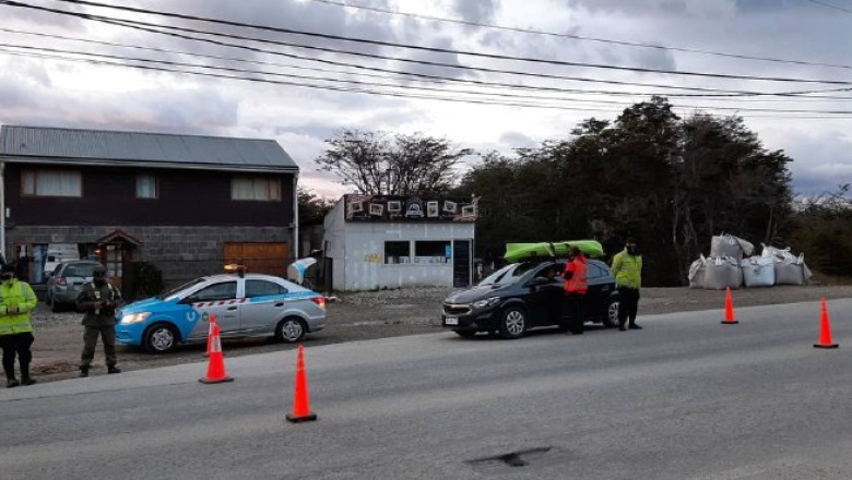 200 controles vehiculares en la madrugada del 1ro de Enero