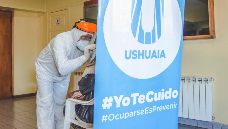 La Municipalidad de Ushuaia priorizará los hisopados de personas con síntomas.