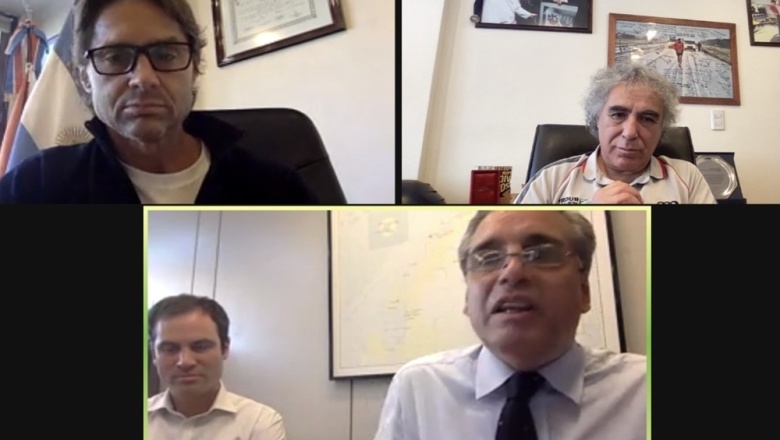 Reunión del legislador Sciurano con el Director Nacional de Política Exterior Antártica