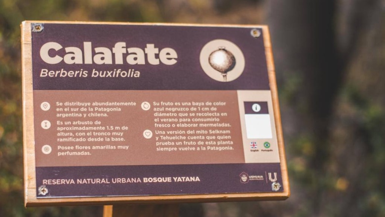 Renuevan la cartelería de Bahía Encerrada y Bosque Yatana