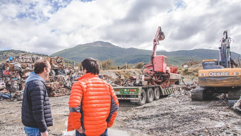 La Municipalidad comenzó la compactación de 5 mil toneladas de chatarra