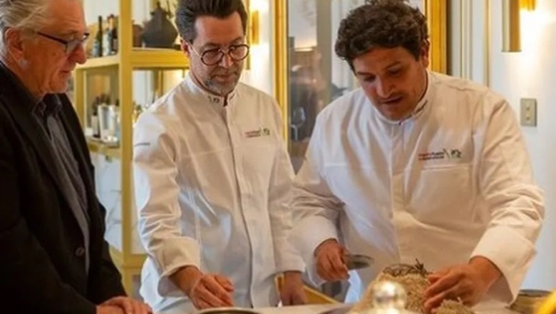 Robert De Niro probó el “menú impagable” del chef argentino, Mauro Colagreco: “Esto no es una comida...”
