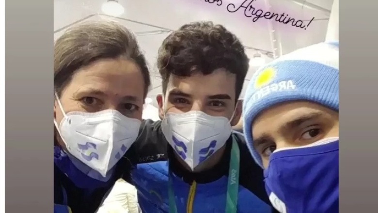 Nico Lima cumplió con el Sprint en Beijing 2022