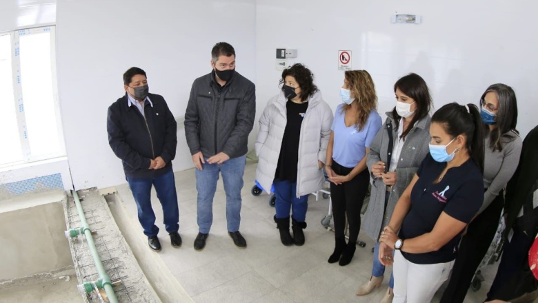 Perez y Vizzotti recorrieron el Centro Municipal de las Infancias y Mamá Margarita