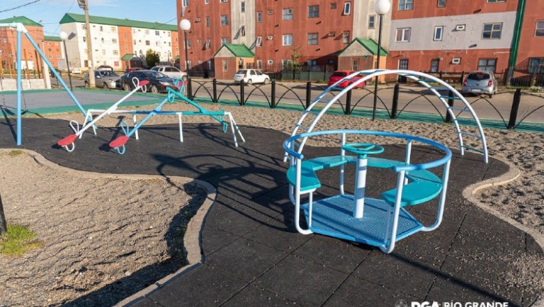Nuevos espacios  reacondicionados para el disfrute de niños y niñas