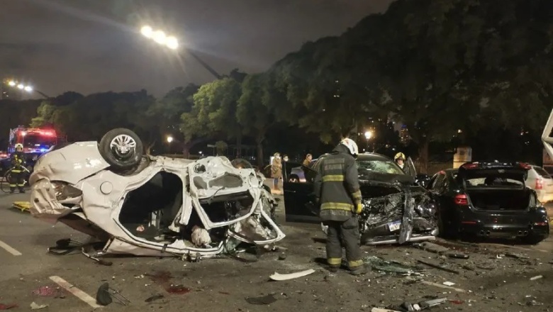 Un empresario alcoholizado causó un choque múltiple dejando 2 muertos y 10 heridos