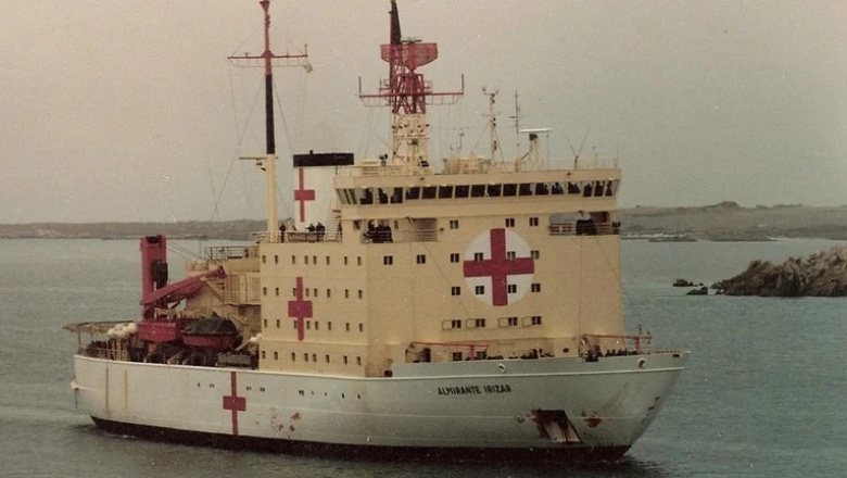 40 años después de la guerra cuatro instrumentistas volvieron al Irízar, donde salvaron cientos de vidas en Malvinas