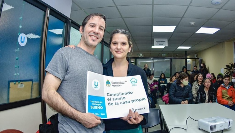 30 familias que cumplieron con los requisitos fueron adjudicatarias de los créditos PROCREAR