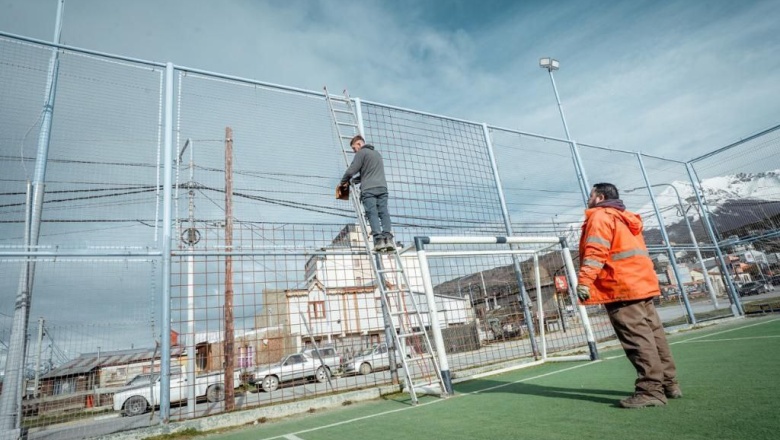Ponen en valor playones deportivos, plazas y espacios verdes