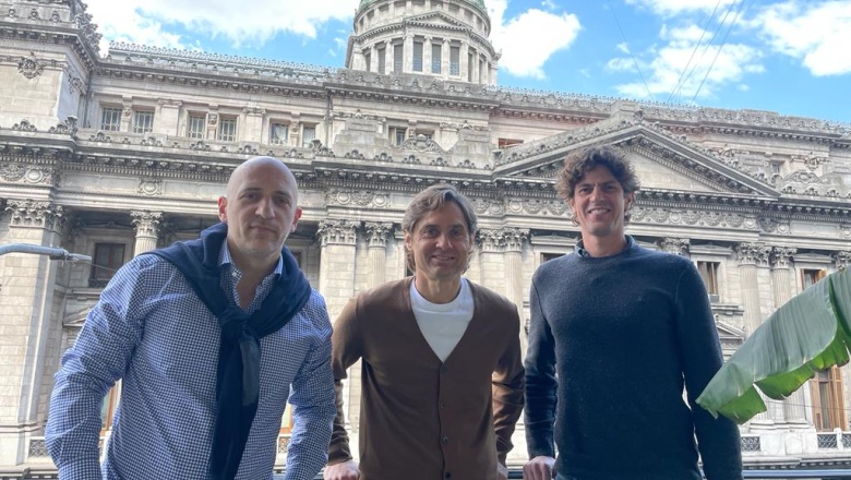 Sciurano se reunió con Lousteau: Evolución se consolida en Tierra del Fuego