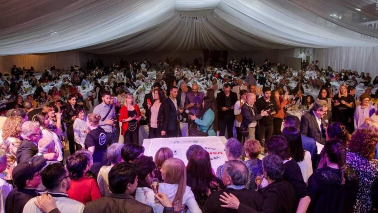 Agasajaron a antiguos pobladores en la tradicional cena de homenaje