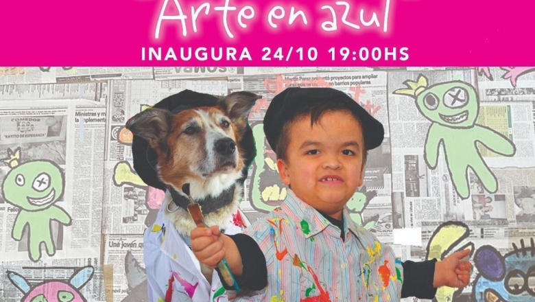 Terapia asistida por perros compartirá muestra de arte con la comunidad