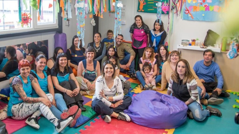 El intendente Walter Vuoto visitó el Centro de Primera Infancia “Jorge H. Brito”