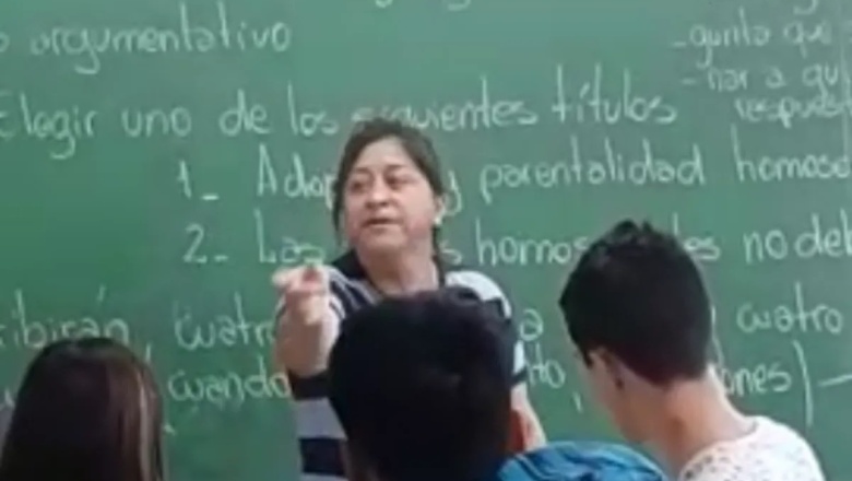 Una mamá entró al aula y atacó a un alumno que le hacía bullying a su hijo