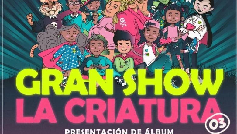Gran show audiovisual de Sin Cordones: "La Criatura"