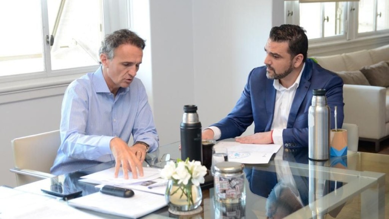 Vuoto y Katopodis avanzaron en el plan de obras para la ciudad