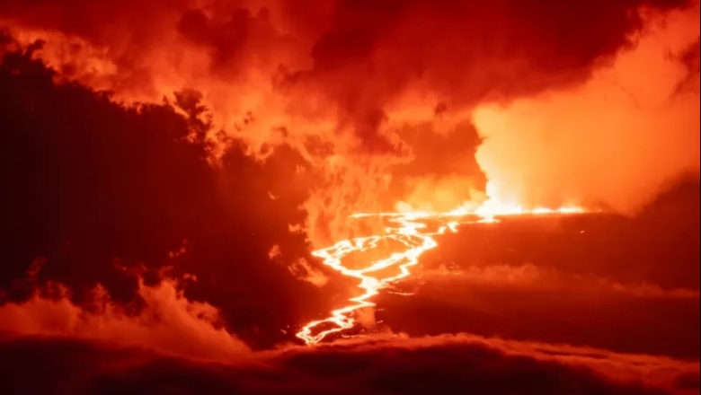 El mayor volcán activo en el mundo entra en erupción por primera vez en casi 40 años