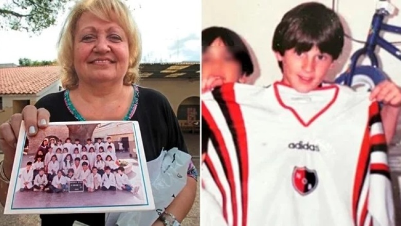 La conmovedora carta de la primera maestra de Messi: “Antes de morirme me gustaría abrazarte”
