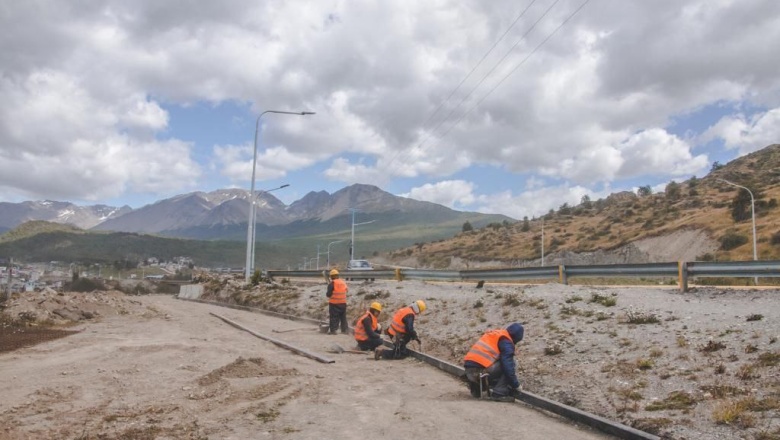 La bicisenda "Pensar Malvinas" sigue avanzando