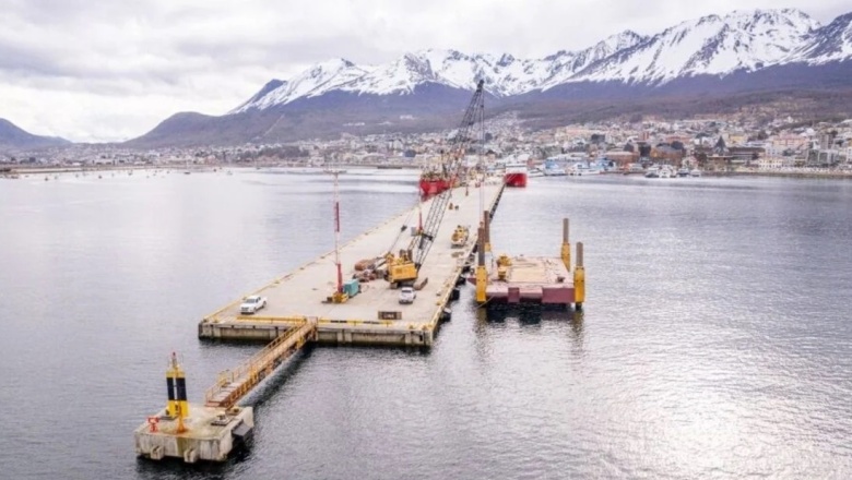 La ampliación del muelle de Ushuaia costará más del doble de lo presupuestado