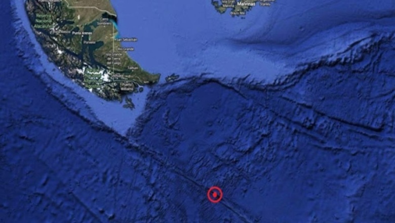 Sismo de 4,8 grados en el Pasaje de Drake .