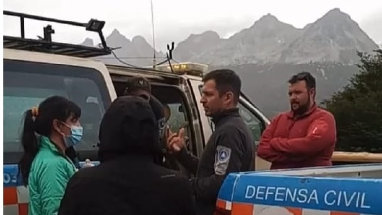 Rescate en Laguna Ceniza de una joven con principio de hipotermia y amnesia