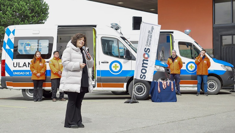 Nación hizo entrega de ambulancias al Hospital Regional Ushuaia