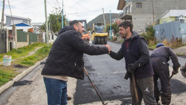 Vuoto recorrió la repavimentación de Pastor Lawrence