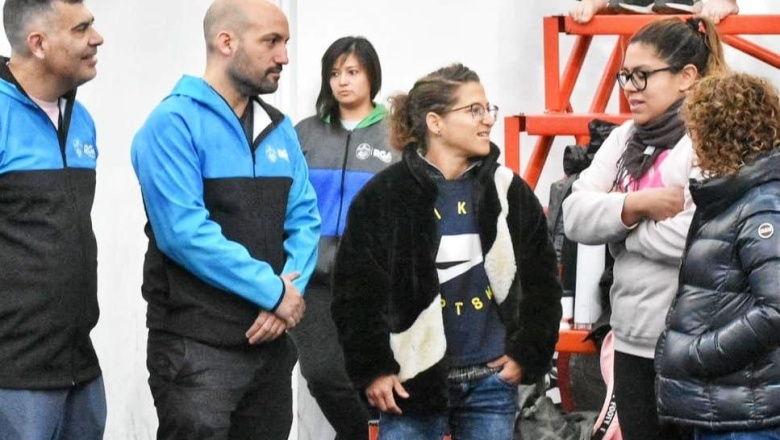Paula Pareto llegó a Tierra del Fuego para formar parte de los premios Ciudad de Río Grande
