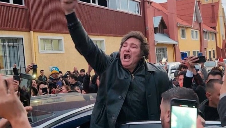 Milei en Ushuaia: Evadió a los periodistas y no habló de la Ley 19640 que tanto critica