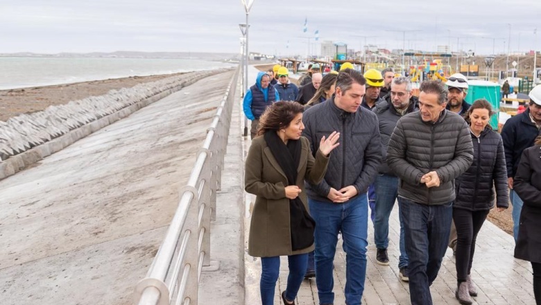 Inauguraron el Muro y Paseo Costero