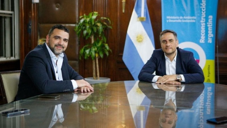 Vuoto y Cabandié avanzaron en la definición sobre construcción de un Centro Ambiental en Ushuaia